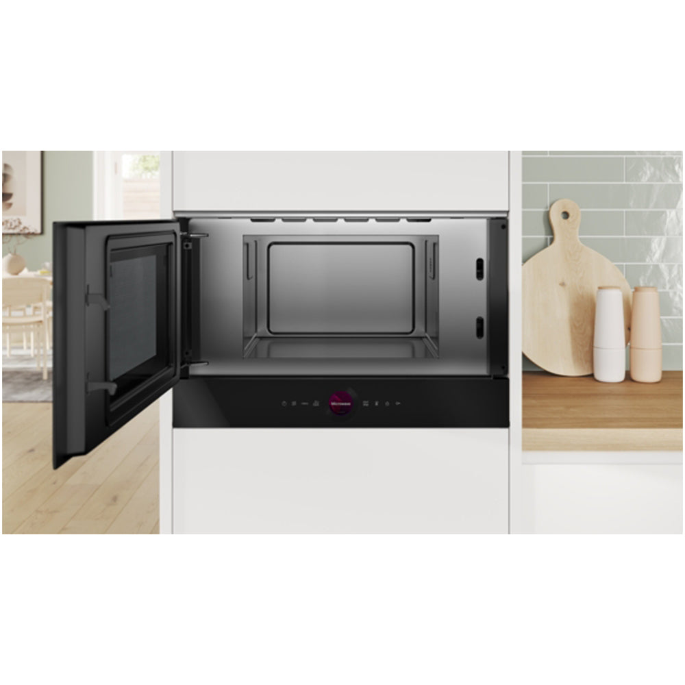 Bosch Series 8 BFL7221B1B Built-in Microwave Oven Black