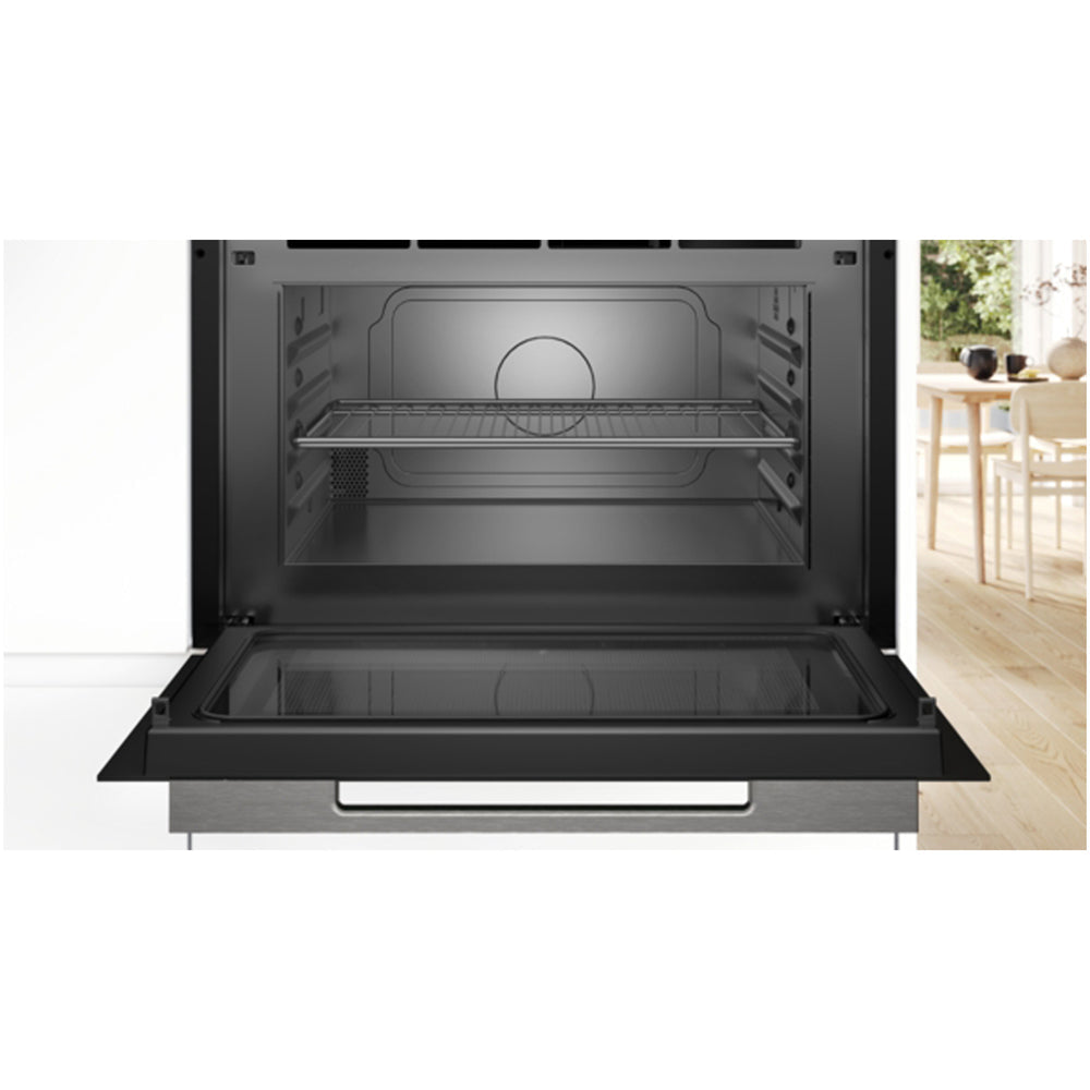 Bosch Series 8 CEG732XB1B Built-In Microwave and Grill 36L 1000W Black — image 3