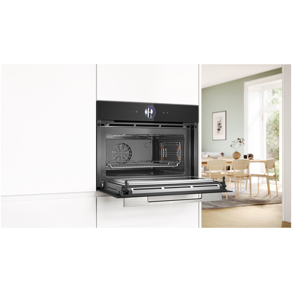Bosch Series 8 CMG7361B1B Built-in Compact Microwave Oven 45L Black — image 7