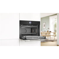 Bosch Series 8 CMG7361B1B Built-in Compact Microwave Oven 45L Black thumbnail 7