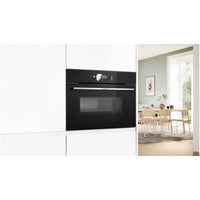 Bosch Series 8 CMG778NB1 Built-in Combi Microwave 45L Black thumbnail 6