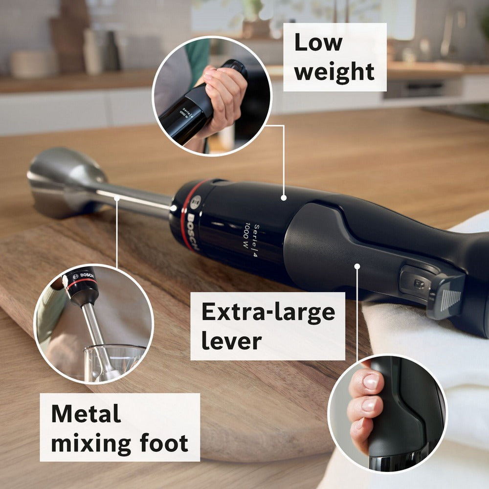 Bosch MSM4B624GB Series 4 3-in-1 Hand Blender 1000W Anthracite — image 8