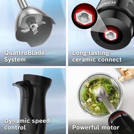 Bosch ErgoMaster Series 4 MSM4B670GB Hand Blender Black — image 4