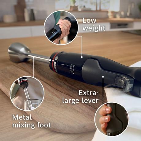 Bosch ErgoMaster Series 4 MSM4B670GB Hand Blender Black — image 8