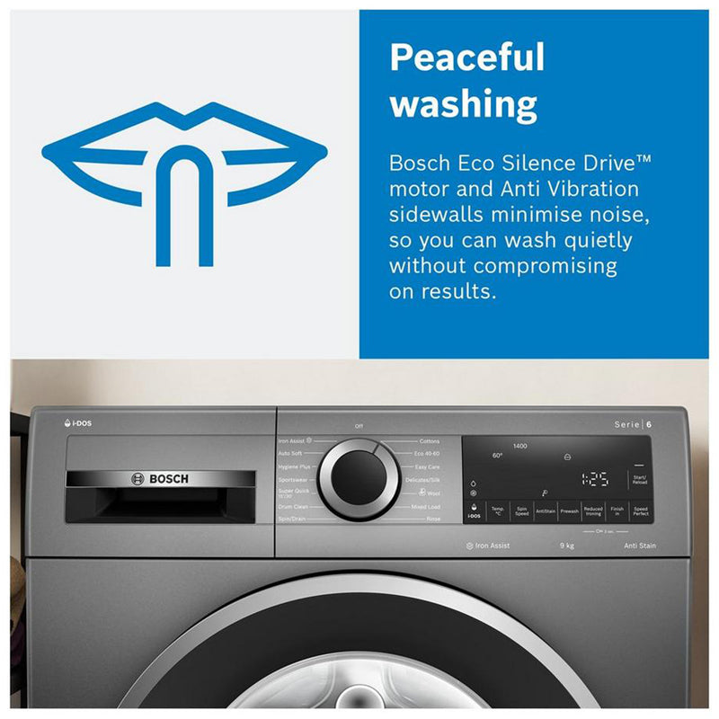 Bosch WGG24400GB Series 6 Washing Machine 9kg 1400rpm White — image 11