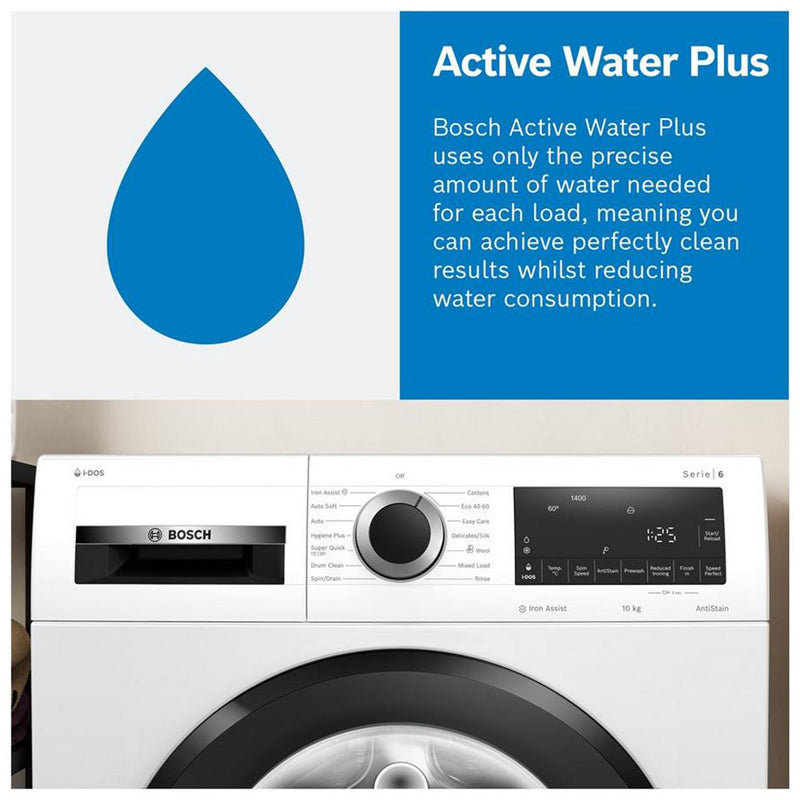 Bosch WGG24400GB Series 6 Washing Machine 9kg 1400rpm White — image 7