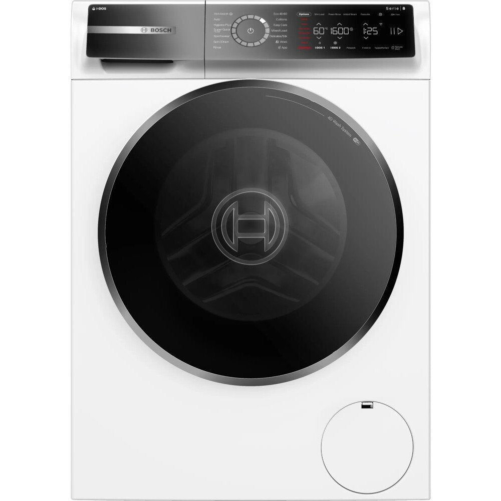 Bosch WGB256A1GB Series 8 Washing Machine 10kg 1400rpm White