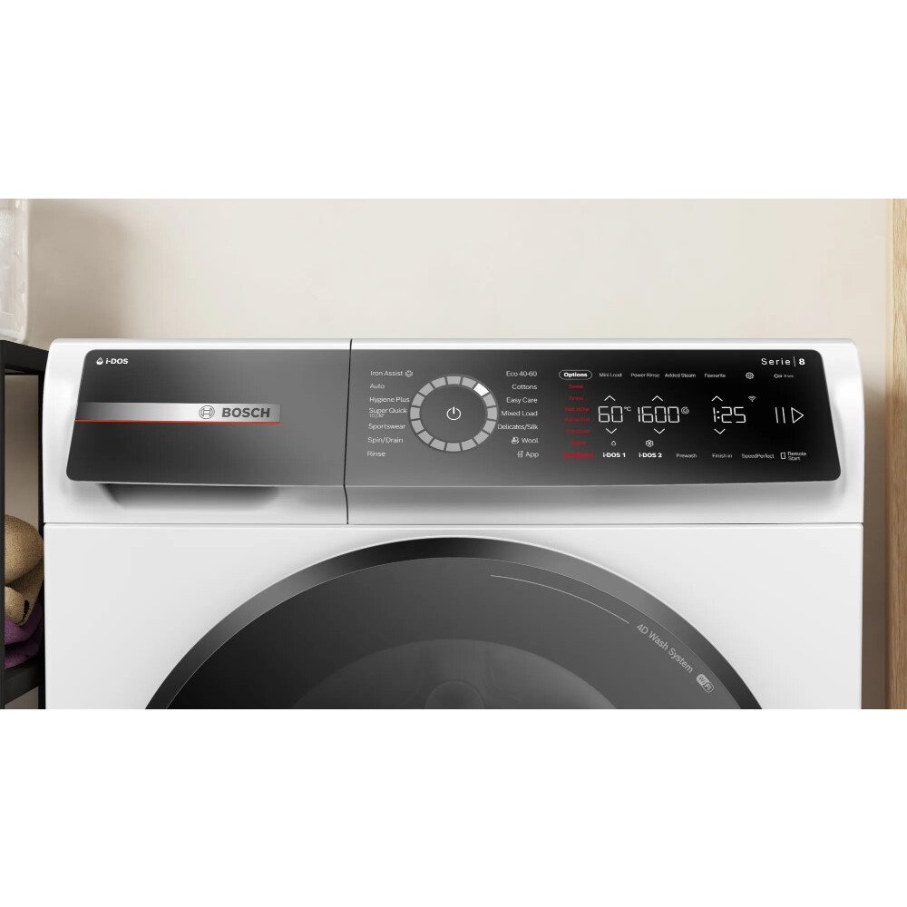 Bosch WGB256A1GB Series 8 Washing Machine 10kg 1400rpm White — image 3