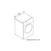 Bosch WGB256A1GB Series 8 Washing Machine 10kg 1400rpm White thumbnail 8