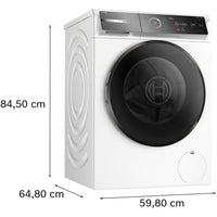 Bosch Series 8 WGB256A2GB Front Load Washing Machine 10kg 1400rpm White thumbnail 5