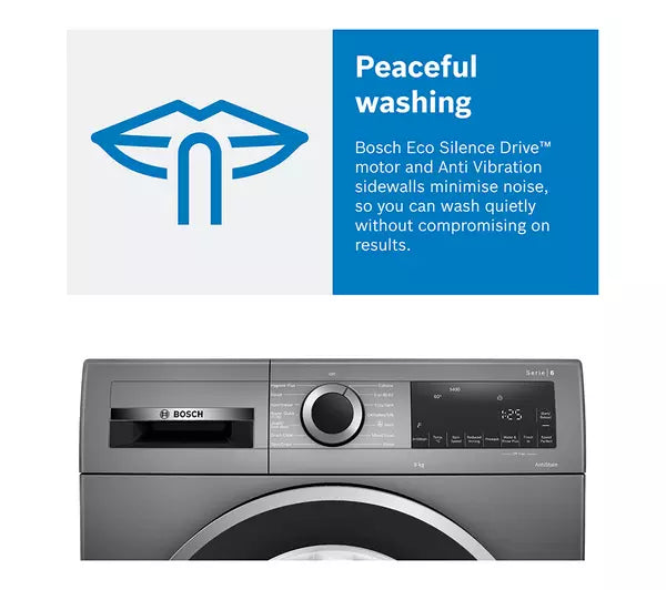 Bosch Series 2 WGE03408GB Washing Machine 8kg White — image 7