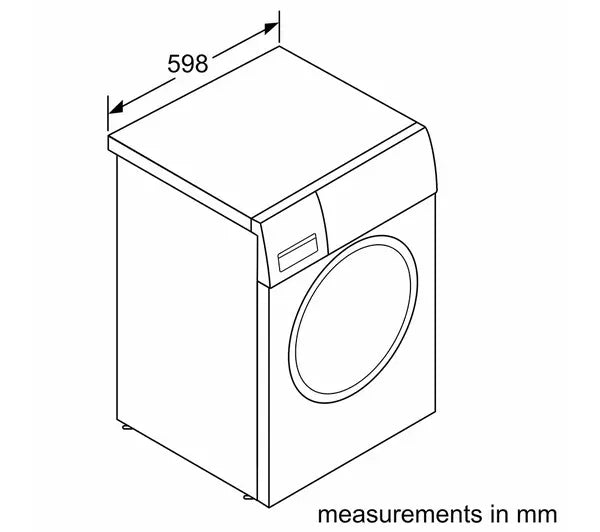 Bosch Series 2 WGE03408GB Washing Machine 8kg White — image 12
