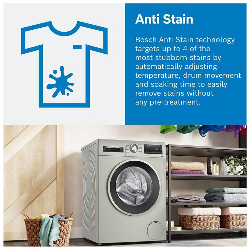 Bosch Series 6 WGG24400GB Front Load Washing Machine 9kg 1400rpm White — image 9