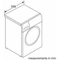 Bosch Series 6 WGG24400GB Front Load Washing Machine 9kg 1400rpm White thumbnail 13