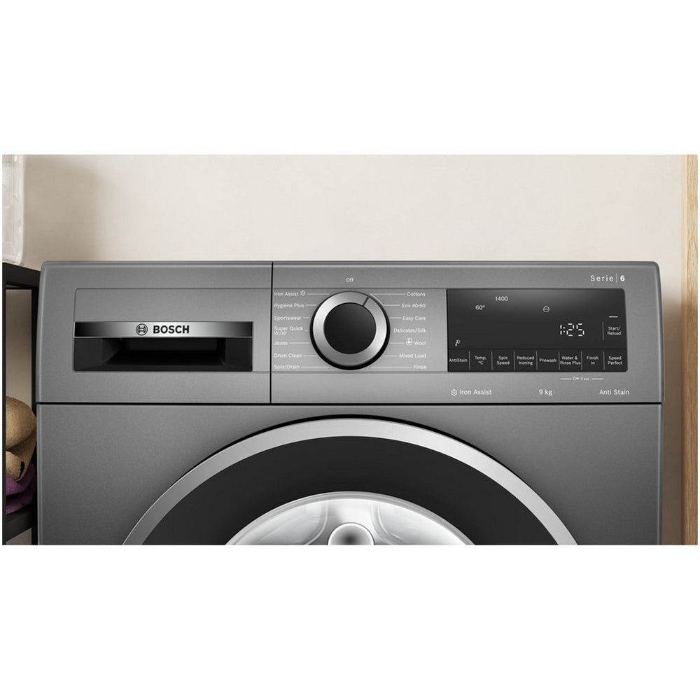 Bosch Serie 6 WGG244ZCGB Washing Machine 9kg Graphite