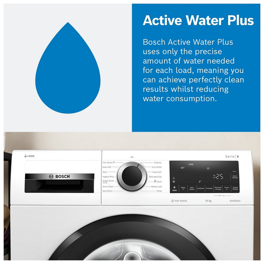 Bosch Series 6 WGG254Z0GB Washing Machine 10kg 1400rpm White — image 9