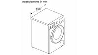 Bosch WNA134U8GB Washer Dryer 8kg/5kg 1400rpm White thumbnail 9