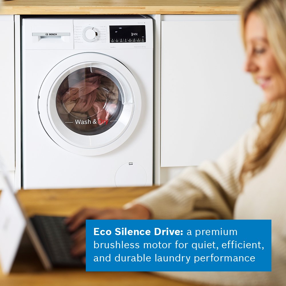 Bosch Series 4 WNA144V9GB Washer Dryer 9/5kg White — image 9