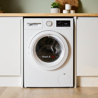 Bosch Series 4 WNA144V9GB Washer Dryer 9/5kg White thumbnail 11