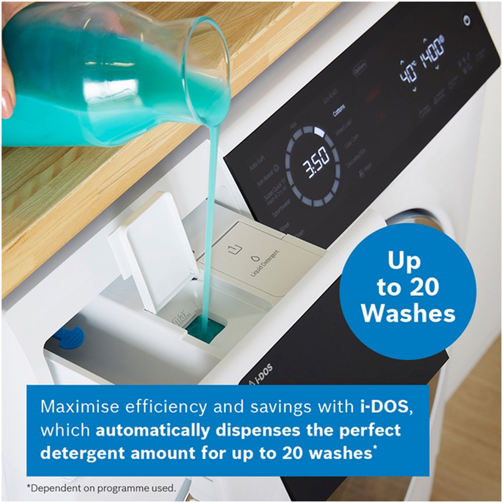 Bosch Series 8 WNC25410GB Washer Dryer 10.5kg/6kg 1400rpm White — image 13