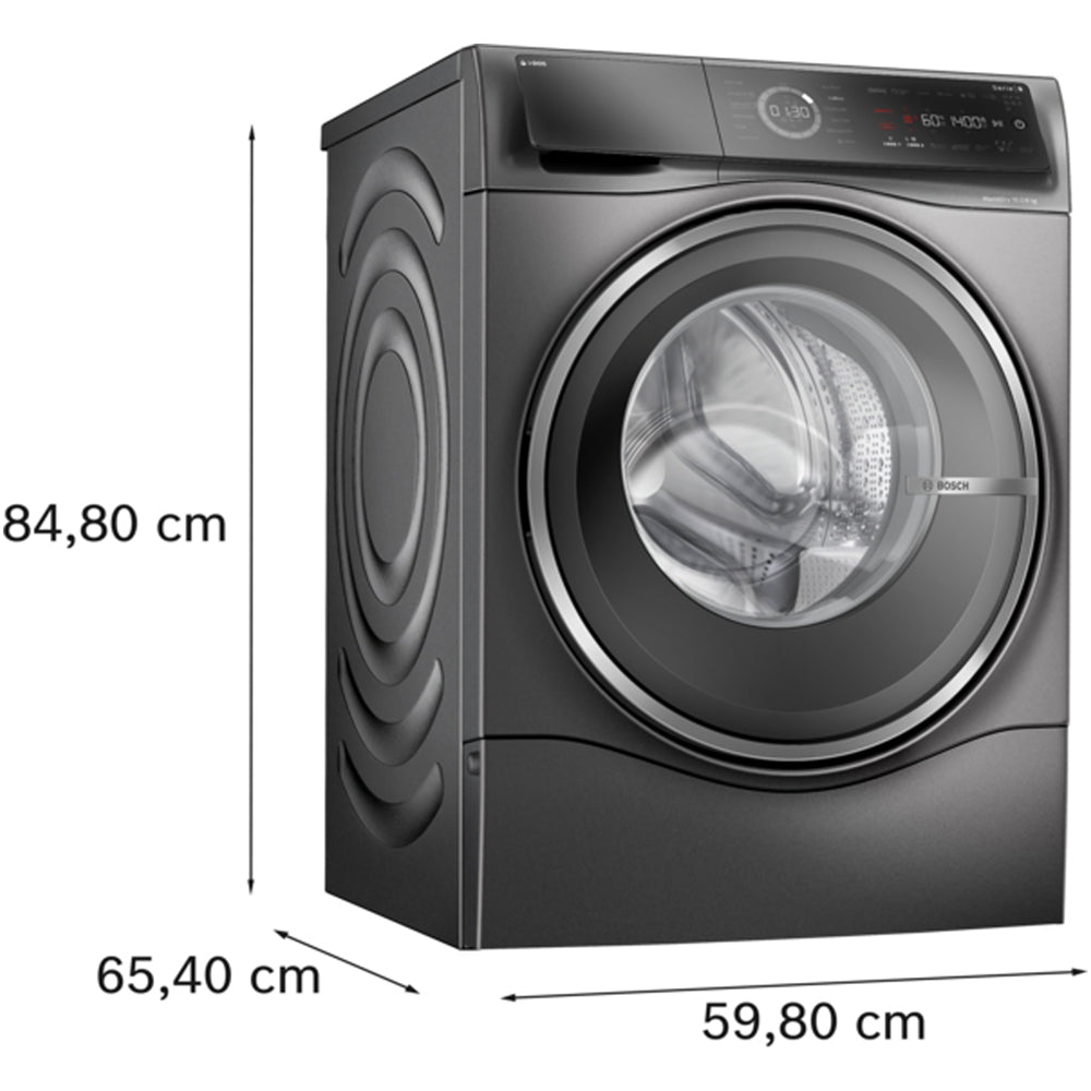 Bosch Series 8 WNC254ARGB Washer Dryer 10.5kg/6kg Graphite