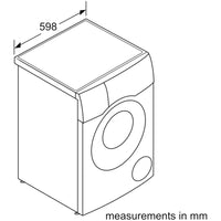 Bosch Series 8 WNC254ARGB Washer Dryer 10.5kg/6kg Graphite thumbnail 9