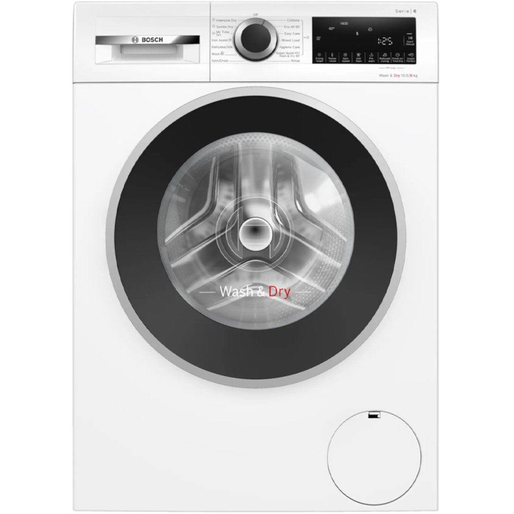 Bosch Series 6 WNG25401GB Washer Dryer 10.5kg 6kg 1400rpm White