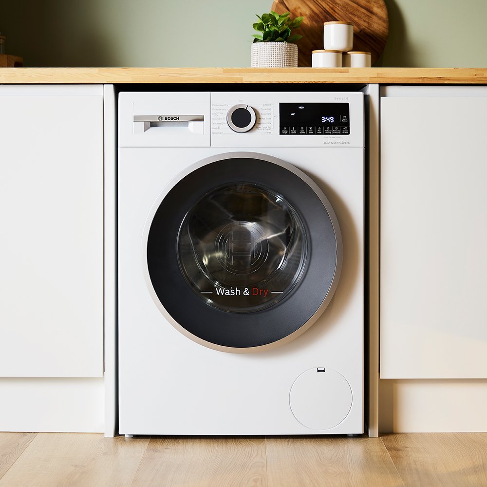 Bosch Series 6 WNG25401GB Washer Dryer 10.5kg 6kg 1400rpm White
