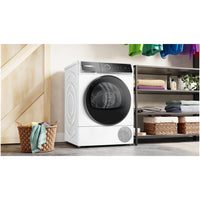 Bosch Series 8 WQB246C9GB Heat Pump Tumble Dryer 9kg White thumbnail 4