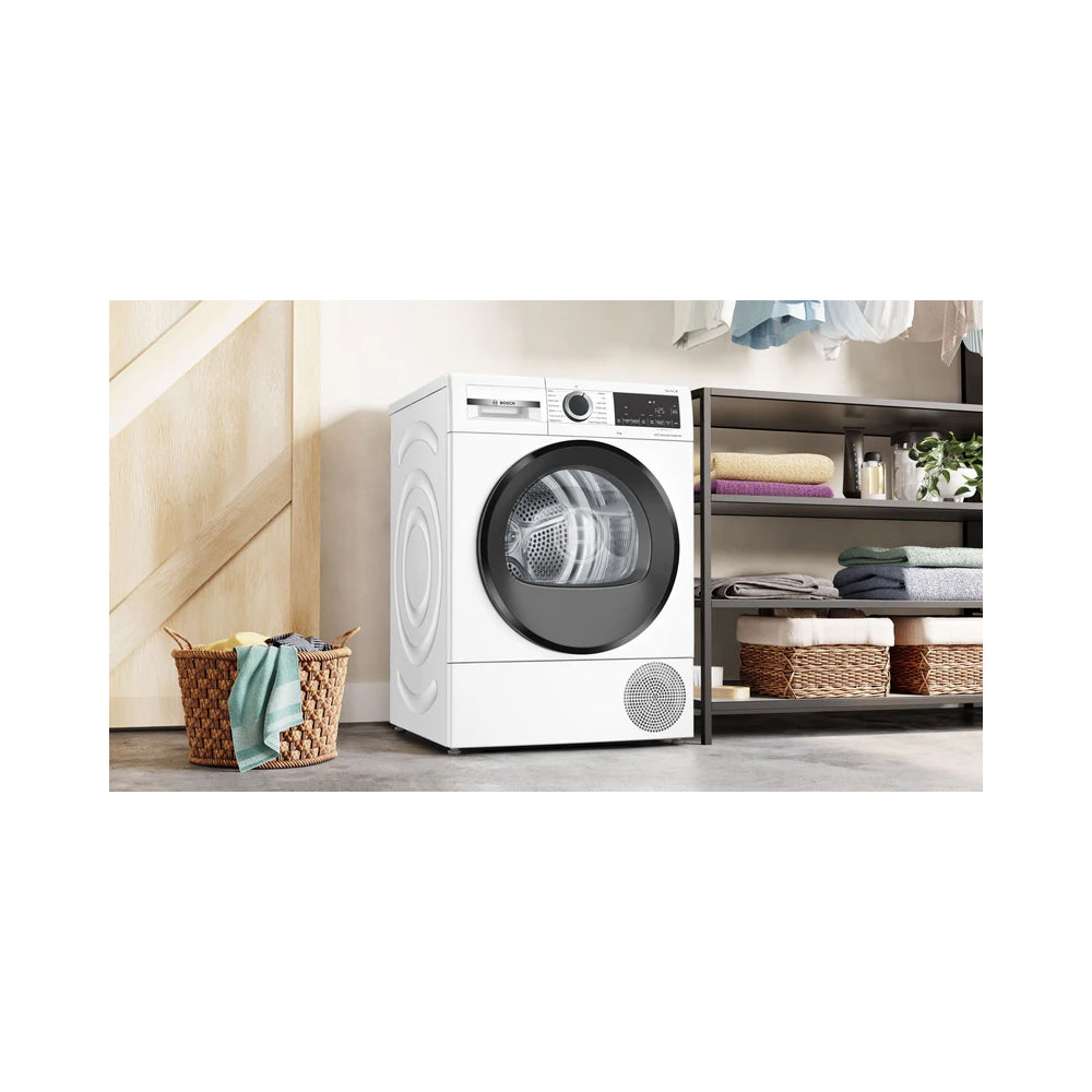 Bosch Series 6 WQG24502GB Heat Pump Tumble Dryer 9kg White
