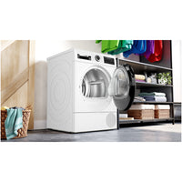 Bosch Series 6 WQG245A0GB Heat Pump Tumble Dryer 9kg White thumbnail 3