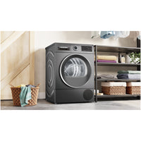 Bosch WQG245R1GB Series 6 Heat Pump Tumble Dryer 9kg Graphite thumbnail 4