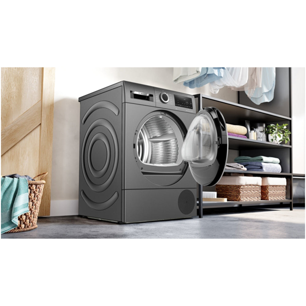 Bosch WQG245R1GB Series 6 Heat Pump Tumble Dryer 9kg Graphite — image 3