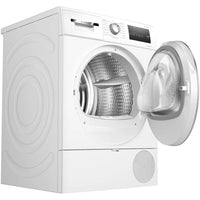 Bosch Series 4 WTH85224GB Heat Pump Tumble Dryer 8kg White thumbnail 2