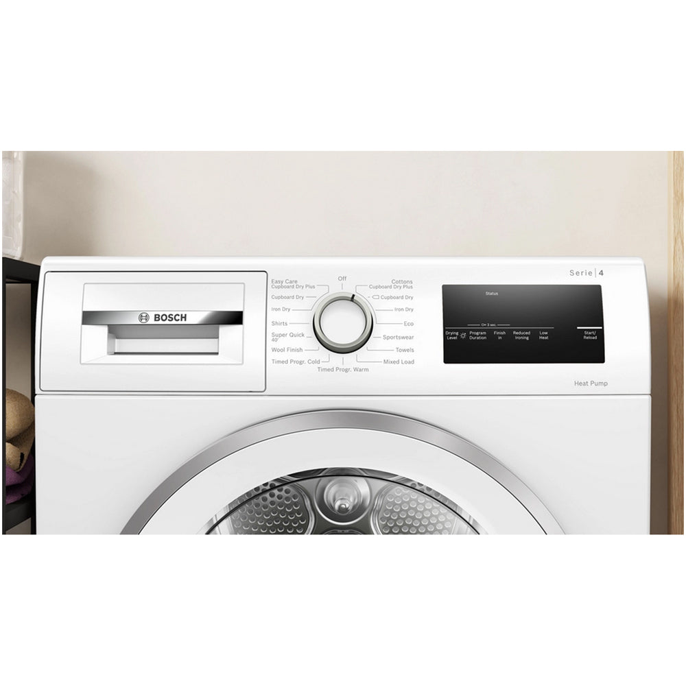 Bosch Series 4 WTH85224GB Heat Pump Tumble Dryer 8kg White — image 7