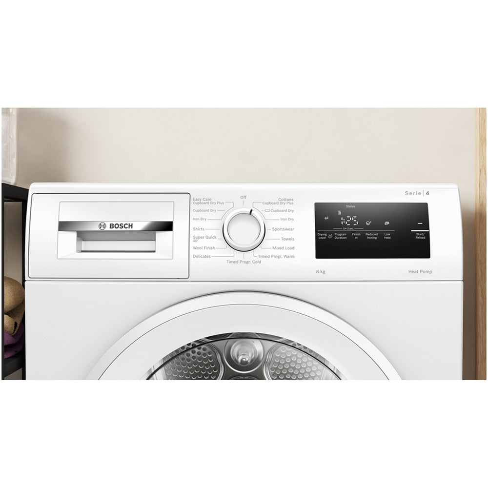 Bosch WTH85225GB Heat Pump Tumble Dryer 8kg White — image 2