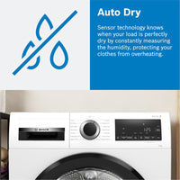 Bosch Series 4 WTN83202GB Condenser Tumble Dryer 8kg White thumbnail 4