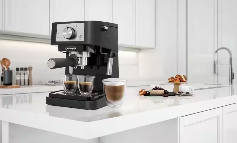 De'Longhi EC260.BK Stilosa Espresso Coffee Machine 1L 1100W Black — image 6