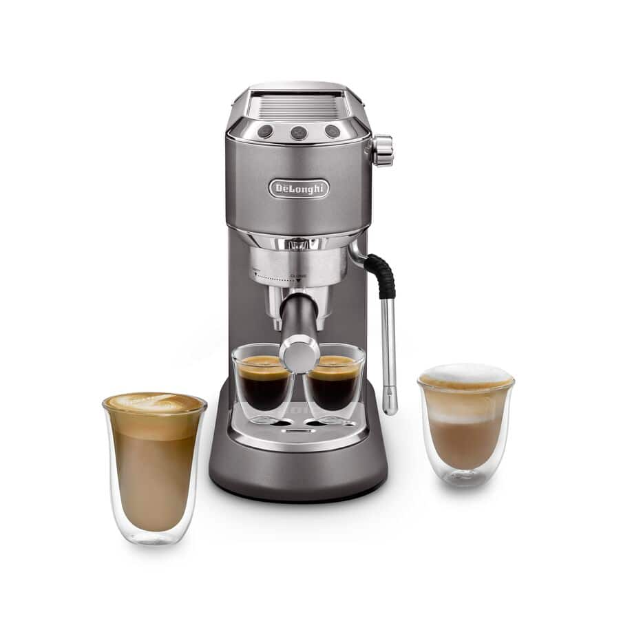 DeLonghi EC885.GY Dedica Arte Espresso Coffee Maker Grey
