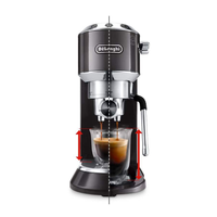 DeLonghi EC885.GY Dedica Arte Espresso Coffee Maker Grey thumbnail 2