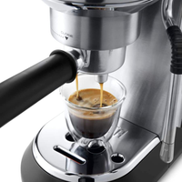 DeLonghi Dedica Arte EC885.M Manual Espresso Coffee Maker 15-Bar Silver thumbnail 3