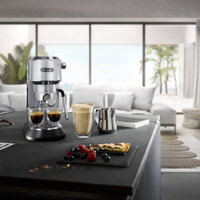 DeLonghi Dedica Arte EC885.M Manual Espresso Coffee Maker 15-Bar Silver thumbnail 6