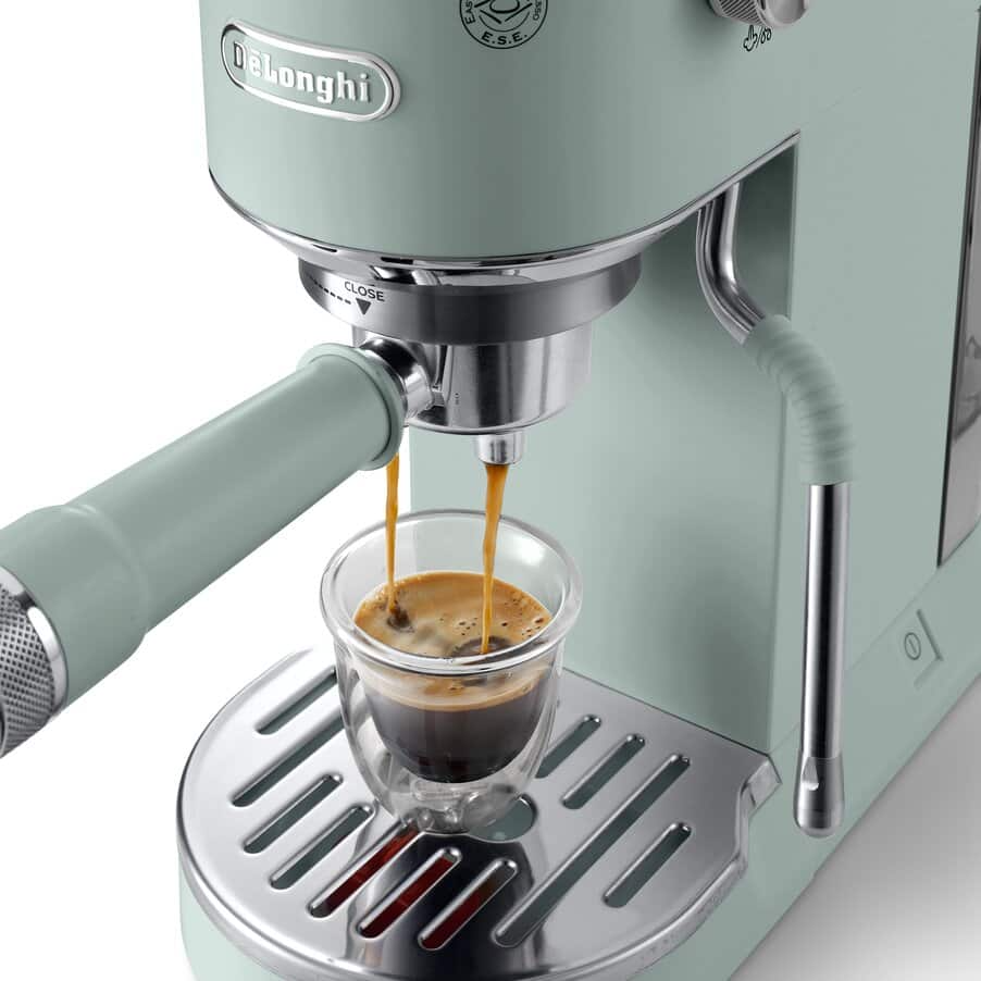 DeLonghi Dedica Duo EC890.GR Manual Espresso Machine Green