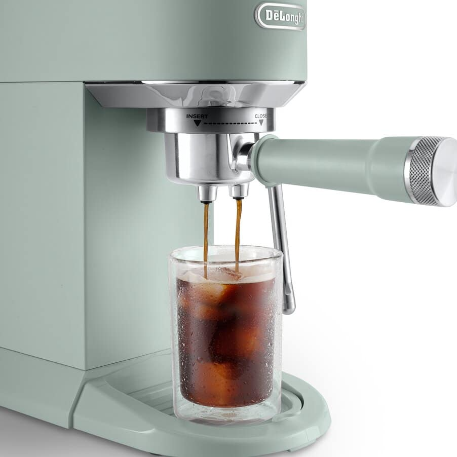 DeLonghi Dedica Duo EC890.GR Manual Espresso Machine Green — image 2