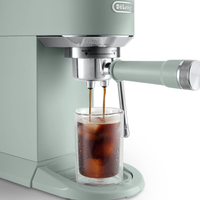 DeLonghi Dedica Duo EC890.GR Manual Espresso Machine Green thumbnail 2