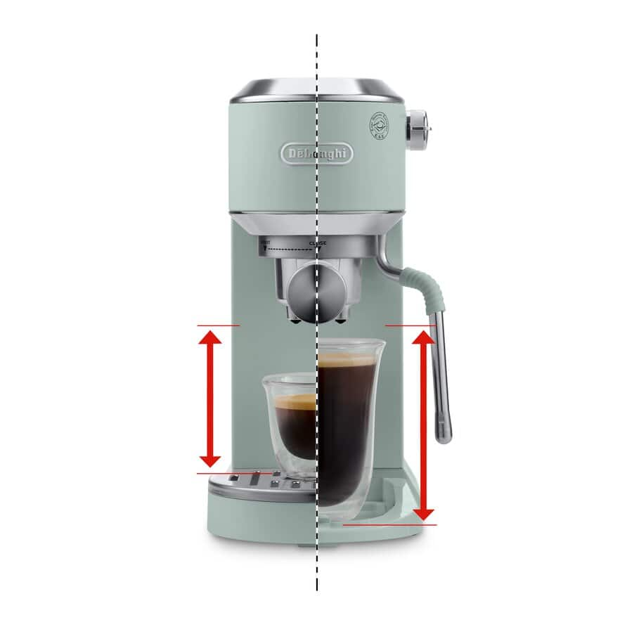 DeLonghi Dedica Duo EC890.GR Manual Espresso Machine Green — image 3