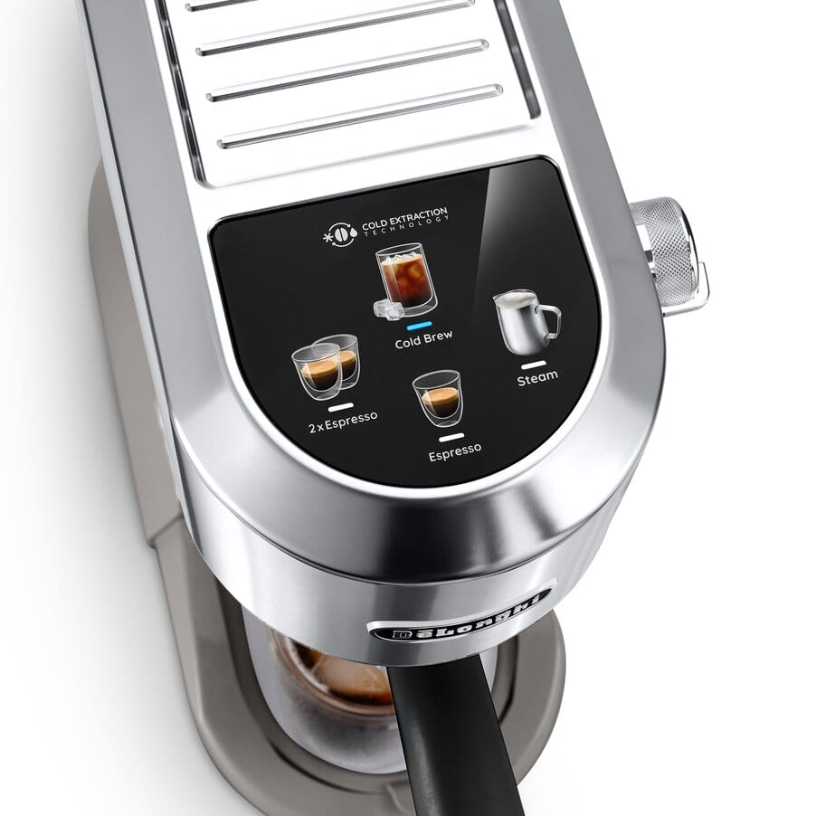 DeLonghi Dedica Duo EC890.M Espresso Machine 15 Bar Silver — image 3
