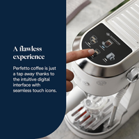 DeLonghi EC890.W Dedica Duo Manual Espresso Coffee Machine White thumbnail 4
