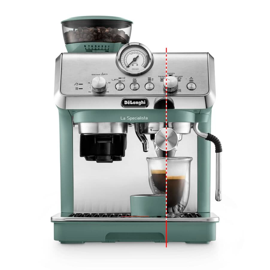 De'Longhi EC9155.GR La Specialista Arte Coffee Machine Green