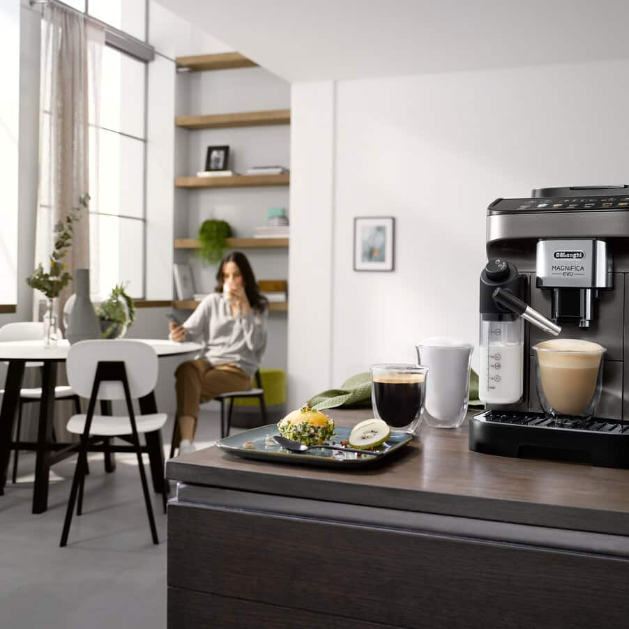 DeLonghi Magnifica Evo ECAM290.83.TB Bean to Cup Coffee Machine Titanium Black — image 6